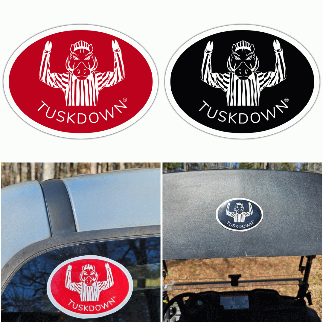 Tuskdown Decal